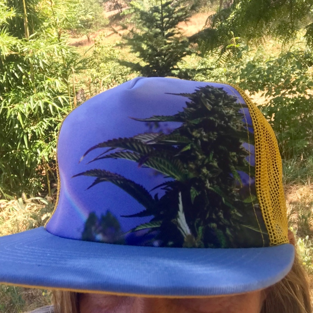 Ganja Yellow Trucker/Baseball/Flat Brim Hat